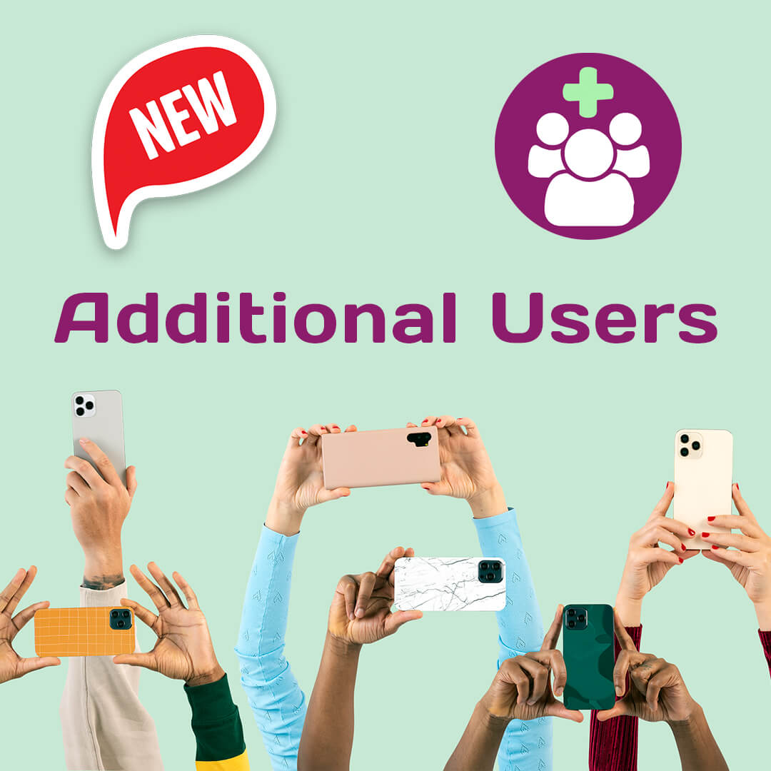 Additional Users is a free app for all ProTexting clients