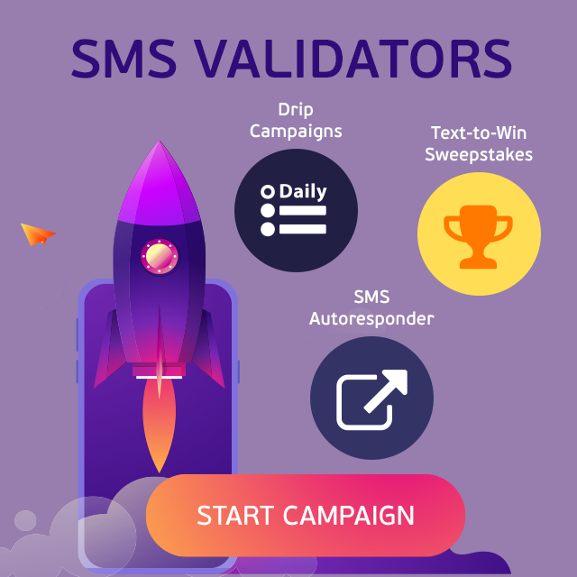 Validators are inserted into the flow of a campaign