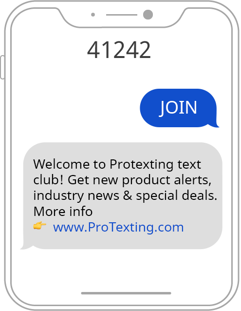 Text JOIN to 41242 to join our list for special alerts and deals